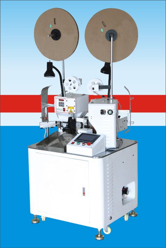 Single head terminal machine single end striking twisting machine